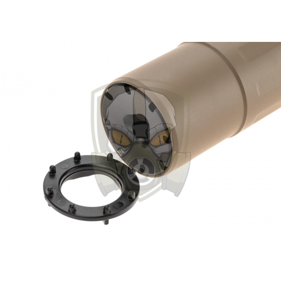 PTS Dead Air Sandman-L Mock Suppressor with Tracer - Dark Earth -