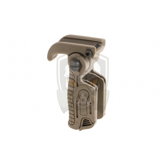 AB163 Foldable Grip - Dark Earth -