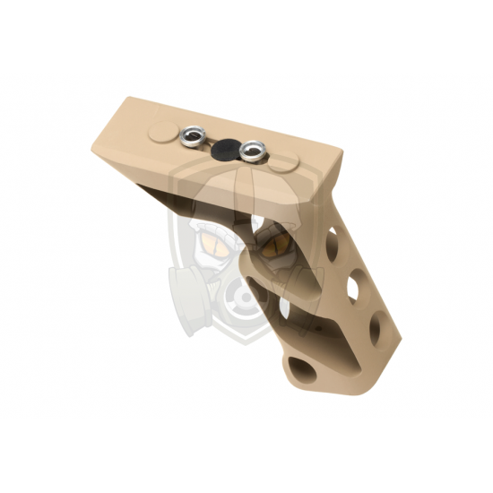 CNC Long Angled Grip for Keymod - Dark Earth -