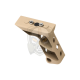 CNC Long Angled Grip for Keymod - Dark Earth -