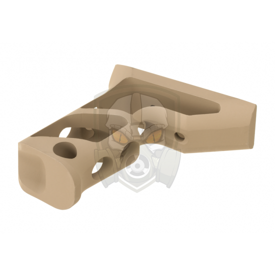 CNC Long Angled Grip for Keymod - Dark Earth -
