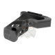 CNC Picatinny Long Angled Grip - Black -