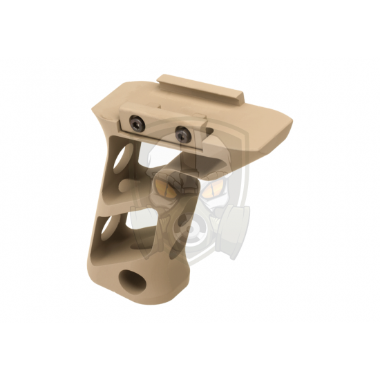 CNC Picatinny Long Angled Grip - Dark Earth -