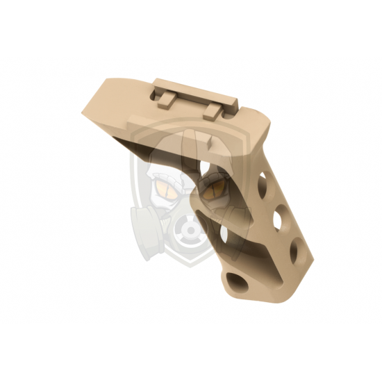 CNC Picatinny Long Angled Grip - Dark Earth -