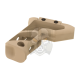 CNC Picatinny Long Angled Grip - Dark Earth -
