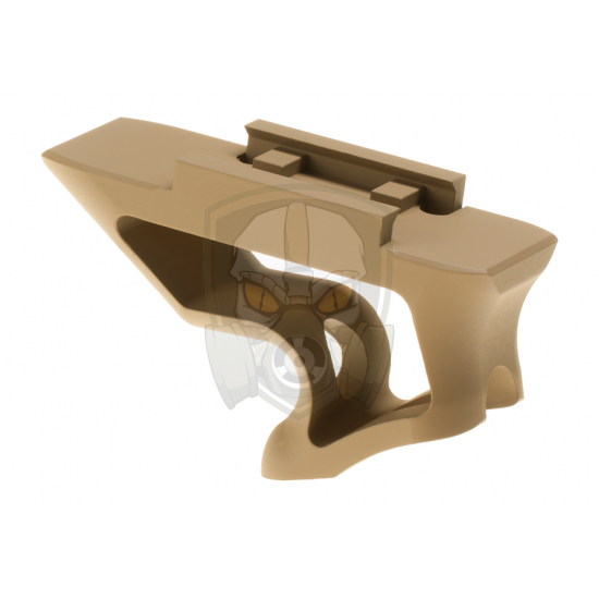 CNC Picatinny Short Angled Grip - Dark Earth -