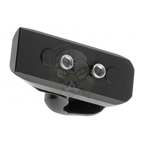 CNC Short Angled Grip for Keymod - Black -