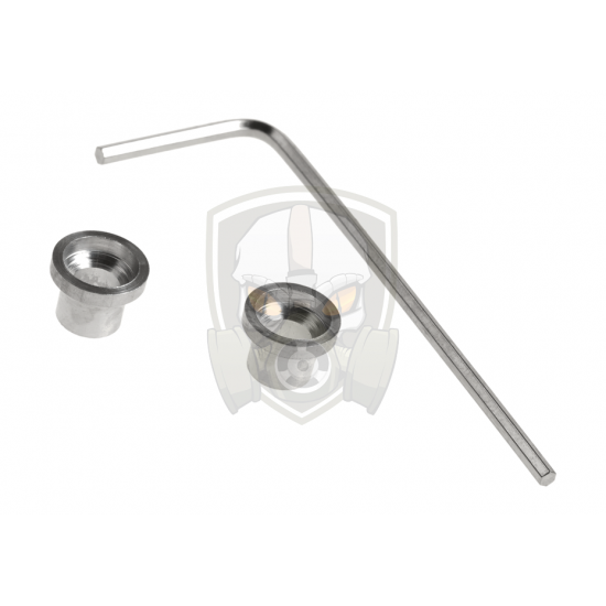 CNC Short Angled Grip for Keymod - Black -