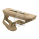 CNC Short Angled Grip for Keymod - Dark Earth -