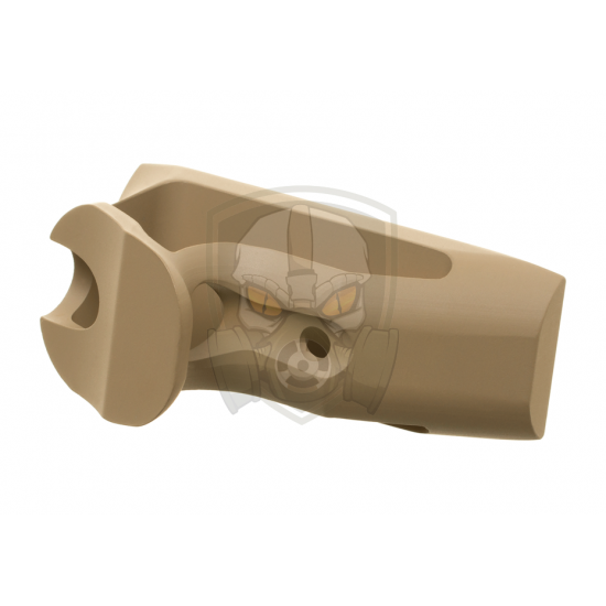 CNC Short Angled Grip for Keymod - Dark Earth -