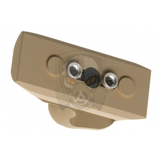 CNC Short Angled Grip for Keymod - Dark Earth -