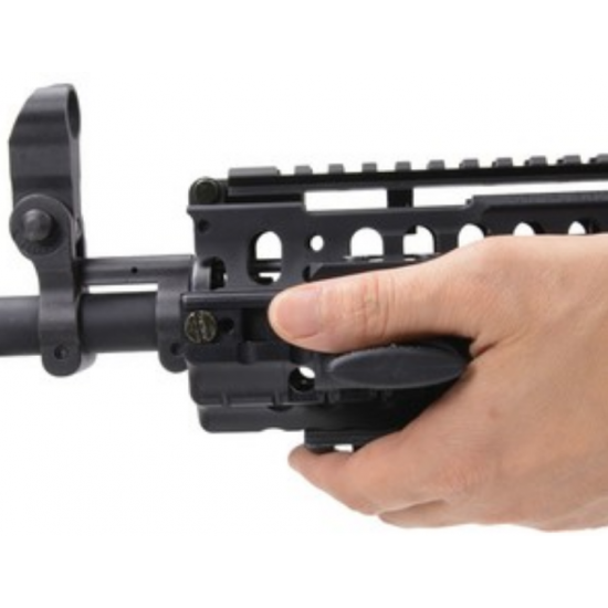 Rail Mounted Thumb Rest - Black - Rail Mounted Thumb Rest - Black -