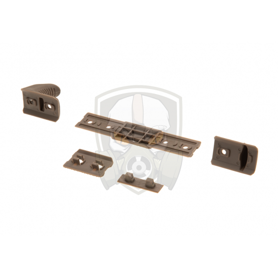 Hand Stop Kit for M-LOK & Keymod - Dark Earth -