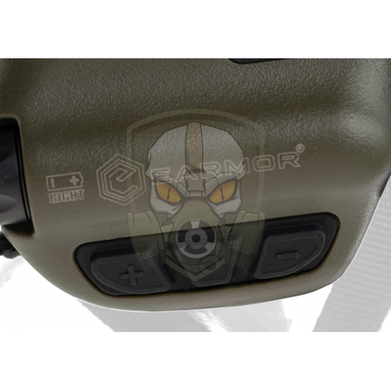 M32H Plus Tactical Hearing Protection Helmet Version - Foliage Green -