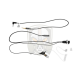 FBI Style Acoustic Headset Motorola 1-Pin Connector