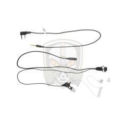 FBI Style Acoustic Headset Kenwood Connector