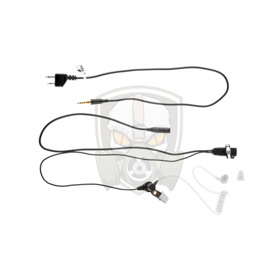 FBI Style Acoustic Headset Midland Connector