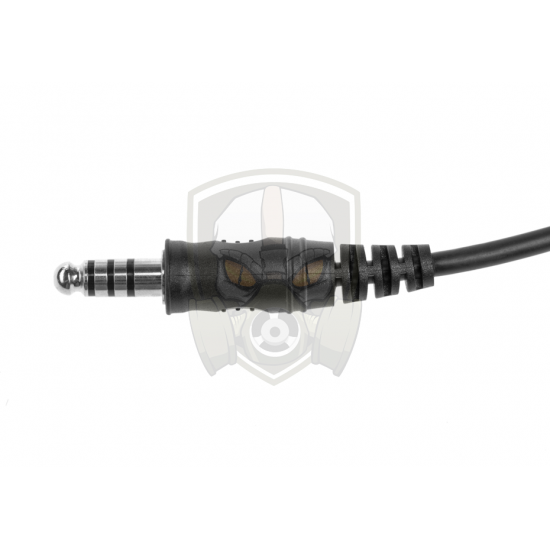 Comtac II Headset Military Standard Plug - Black -
