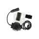zTac Wireless PTT Icom Connector - Black -