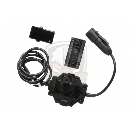 zTac Wireless PTT Icom Connector - Black -