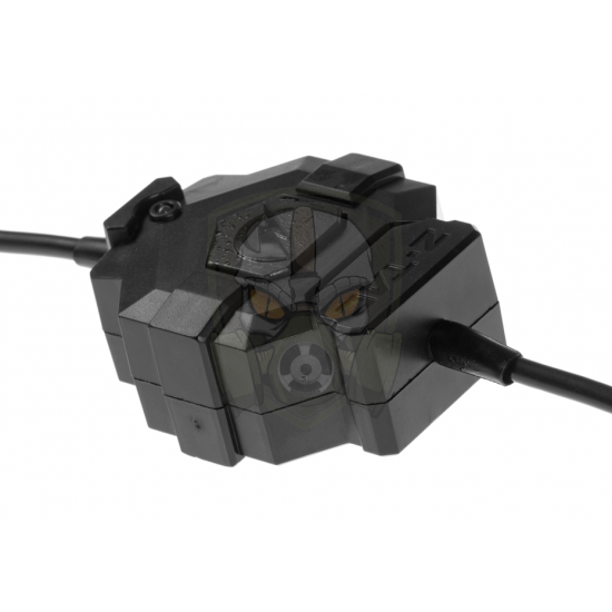zTac Wireless PTT Icom Connector - Black -