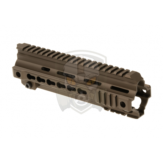 HK416 9 Inch Rail System Keymod - Dark Earth -