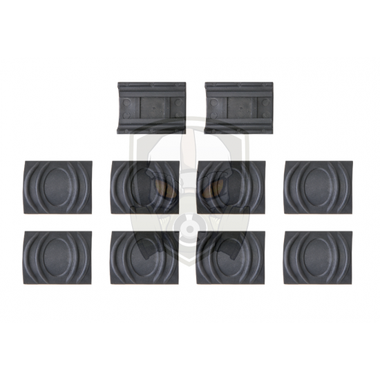 Rubber Rail Cover - Black -