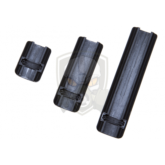 Battle Rail Covers - Black -