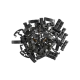 Index Clips 60pcs - Black -
