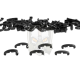 Index Clips 60pcs - Black -