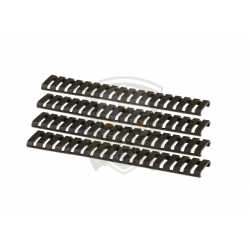 Ladder Rail Protector Set 4pcs - Black -