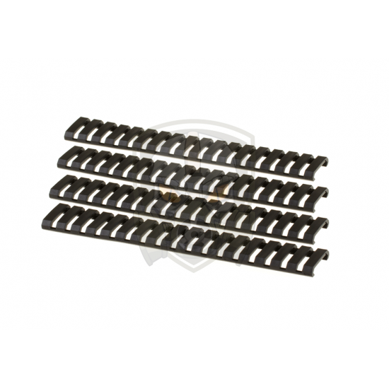 Ladder Rail Protector Set 4pcs - Black -