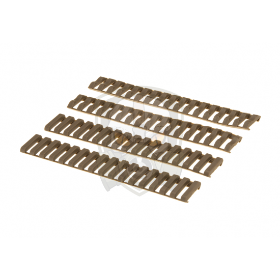 Ladder Rail Cover 18 Slots - Dark Earth -