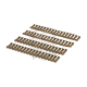 Ladder Rail Cover 18 Slots - Dark Earth -