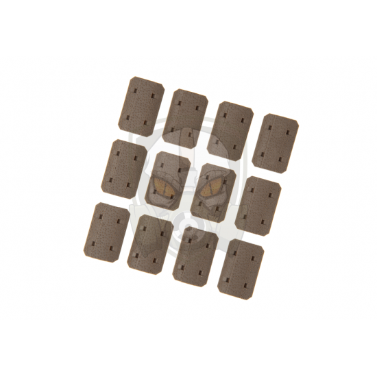 Rail Covers 12pcs for M-LOK - Dark Earth -