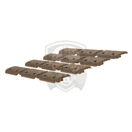 Rail Covers 12pcs for M-LOK - Dark Earth -
