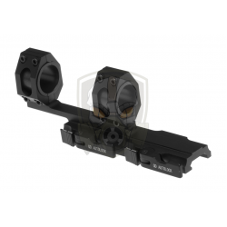 Tactical Top Rail Extended Mount Base 25.4mm / 30mm - Black -