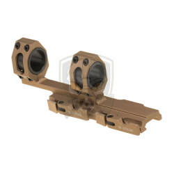 Tactical Top Rail Extended Mount Base 25.4mm / 30mm - Desert -