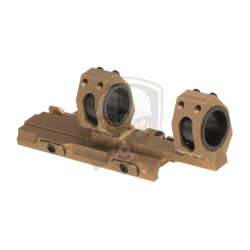 Tactical Top Rail Extended Mount Base 25.4mm / 30mm - Desert -