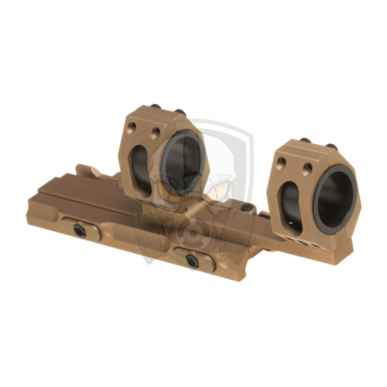 Tactical Top Rail Extended Mount Base 25.4mm / 30mm - Desert -