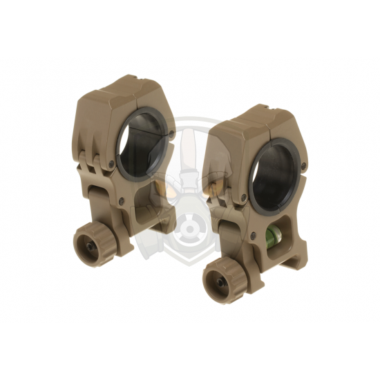 M10 Mount Rings 25.4mm / 30mm - Desert -