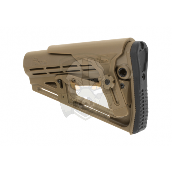 TS-1 Tactical Stock Mil Spec with Cheek Rest - Tan -