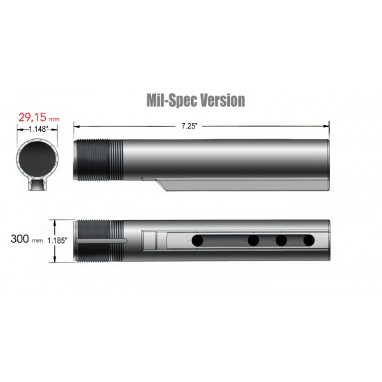 Adjustable Battery Stock