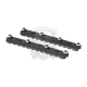 5 Inch M-LOK Plastic Rail 2-Pack - Black -