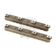 5 Inch M-LOK Plastic Rail 2-Pack - Tan -