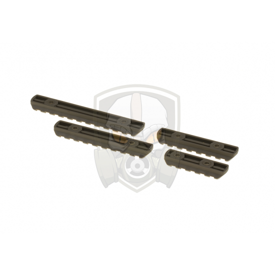 MPOE Polymer Rail Sections - Foliage Green -