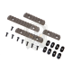MPOE Polymer Rail Sections - Dark Earth -