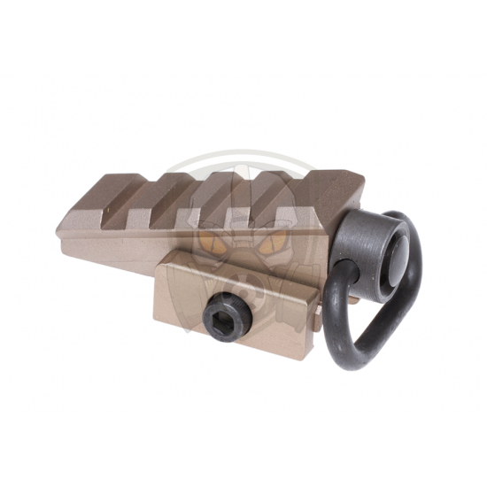 Pyramid Angled Rail Adapter - Dark Earth -