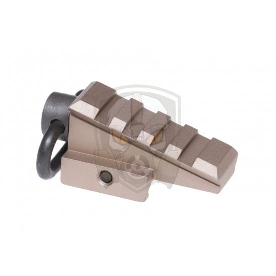 Pyramid Angled Rail Adapter - Dark Earth -