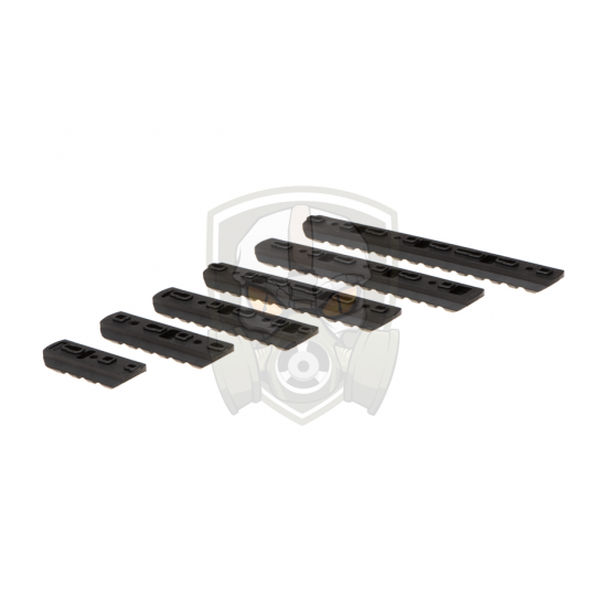 Rail Set 6-pack for Keymod & M-LOK - Black -